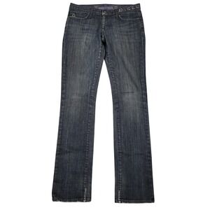 Evisu x GoldSign Women Jeans Size 29 Bratton Dark Wash 10th Anniversary Rare Y2K